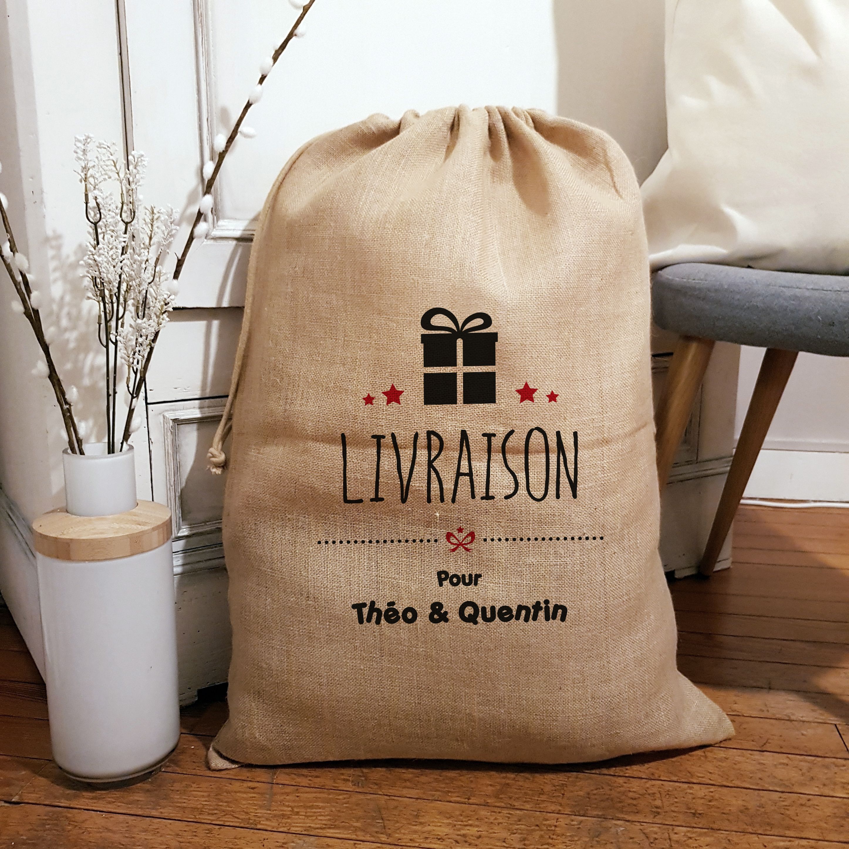 Sac pour cadeau noel