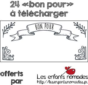 Exemple bon cadeau noel