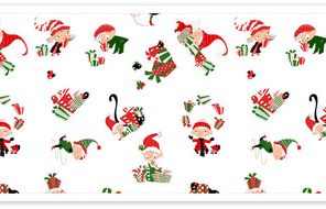 Image papier cadeau noel imprimer