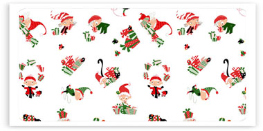 Image papier cadeau noel imprimer