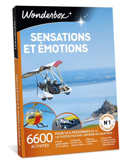 Cadeau noel sensation forte