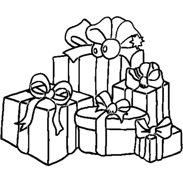 Cadeau de noël a imprimer