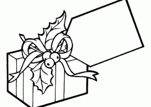 Dessin de cadeau pour noel