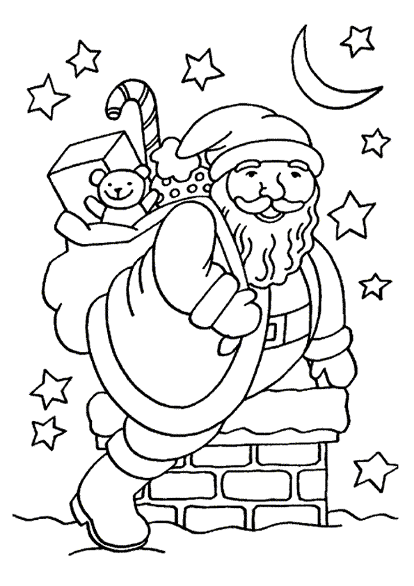 Cadeau pere noel dessin
