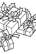 Cadeau de noêl dessin