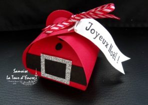 Boite cadeau pere noel