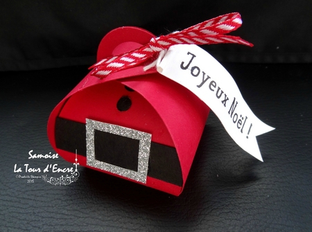 Boite cadeau pere noel