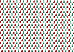Papier cadeau a imprimer noel