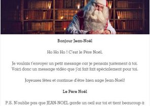 Message de cadeau de noel