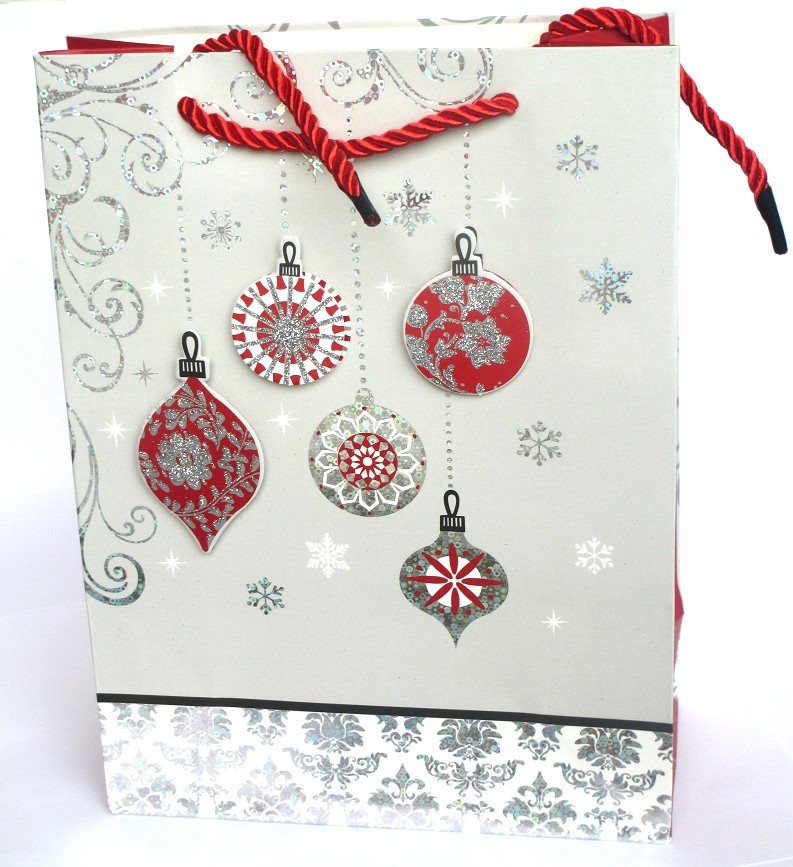 Cadeau noel gris