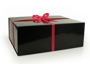 Grande boite cadeau de noel