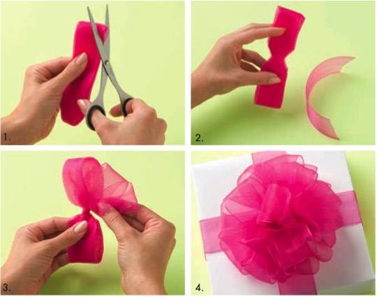 Comment faire un noeud pour cadeau de noel