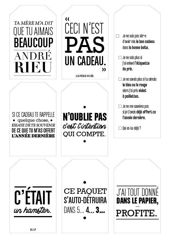 Bon cadeau à imprimer noel