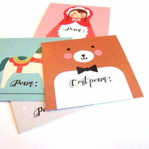 Cadeau de noel renard