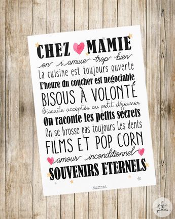 Cadeau de noel pour papy et mamie a fabriquer
