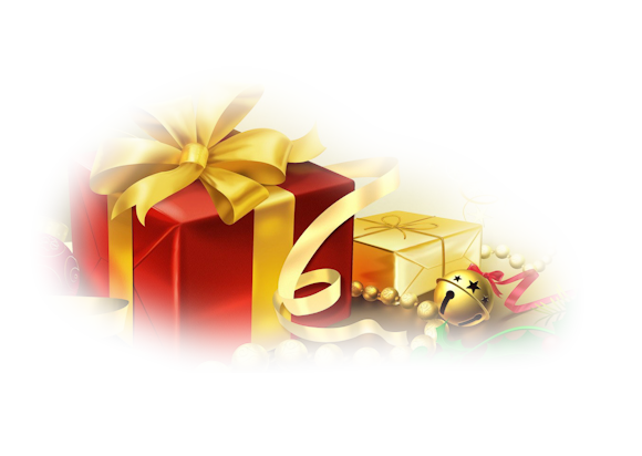 Tube cadeau de noel