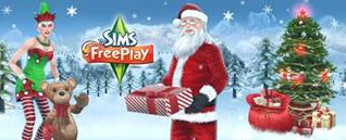 Sims freeplay cadeau de noel