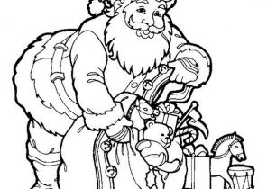 Sac cadeau pere noel dessin