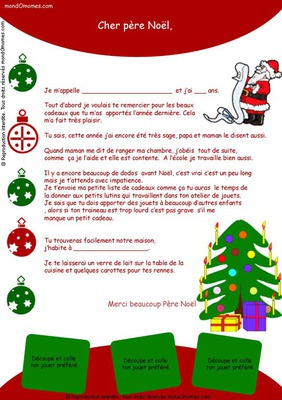 Ma liste de cadeau de noel