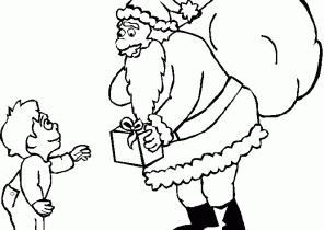 Dessin enfant noel cadeau