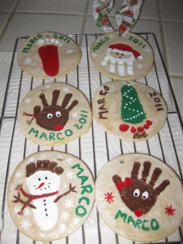 Idee cadeau de noel en pate a sel