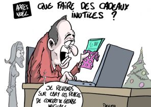 Cadeau de noël humour