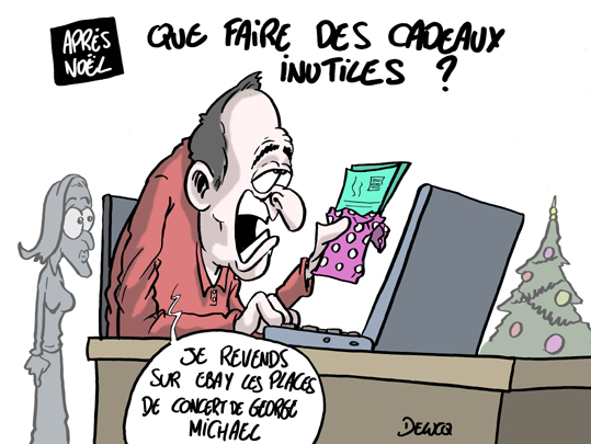 Cadeau de noël humour