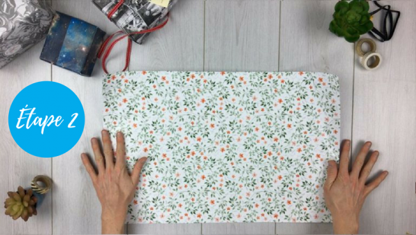 Pochette cadeau noel a fabriquer