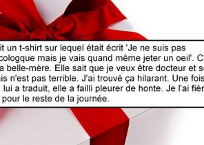 Je ne trouve pas de cadeau de noel