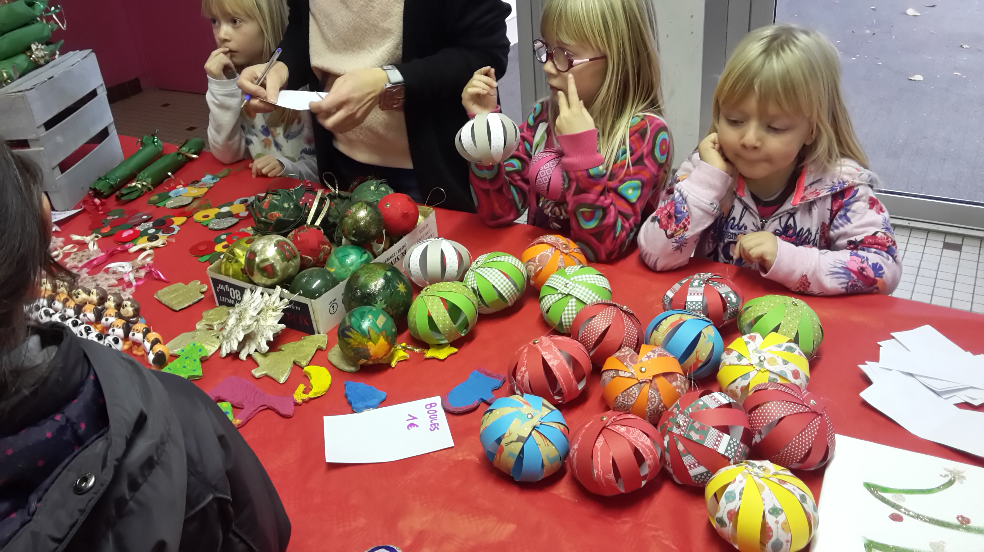 Cadeau noel école