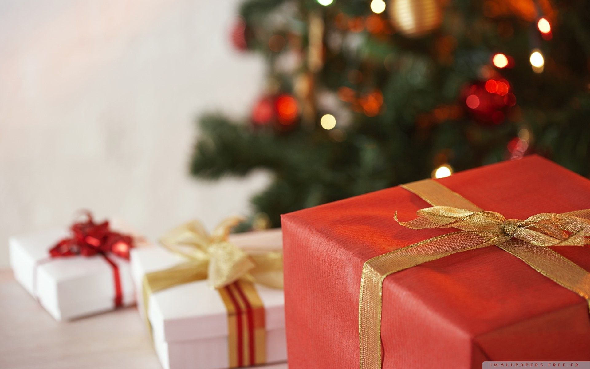 Fond cadeau de noel
