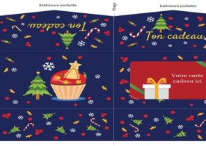Carte cadeau de noel gratuite