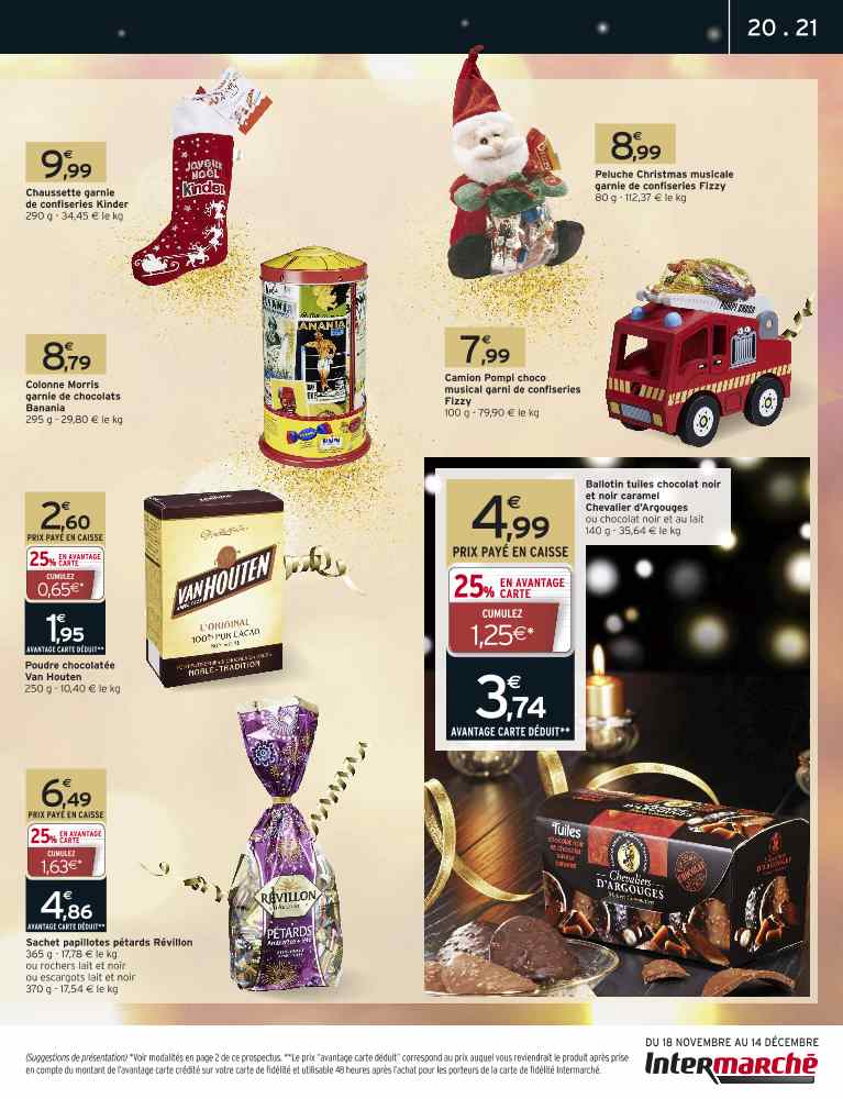 Idée cadeau noel intermarché