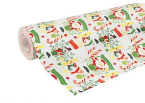 Papier cadeau noel clairefontaine