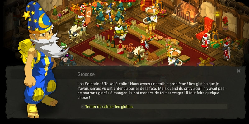 Fabriquer un cadeau de noel dofus