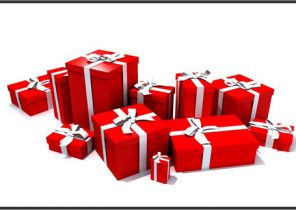 Logo cadeau de noel
