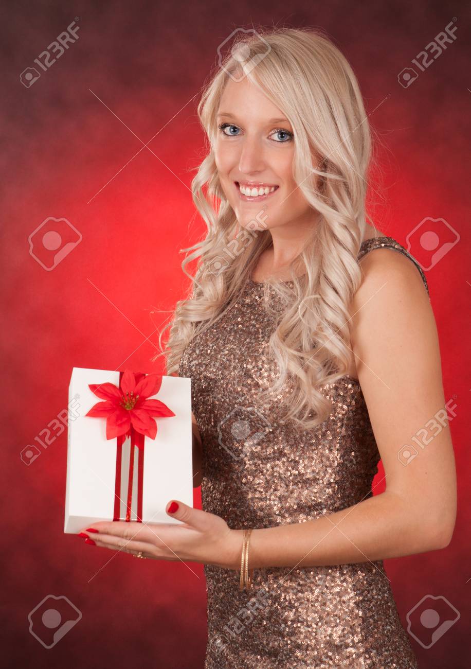 Cadeau blonde noel