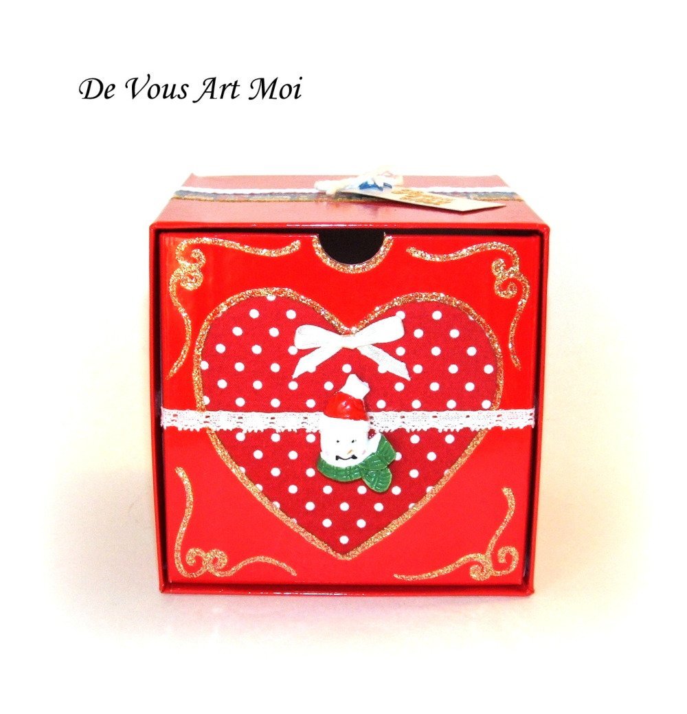 Boite cadeau pour noel