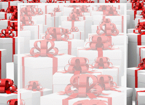 Carte noel cadeau