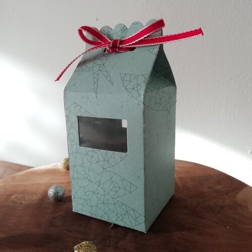 Boite cadeau noel origami