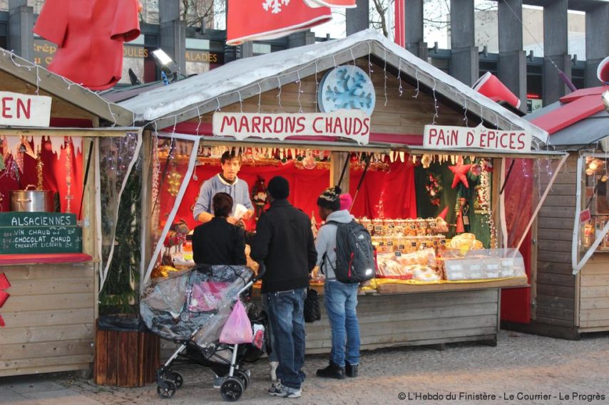 Marché de noel cadeau