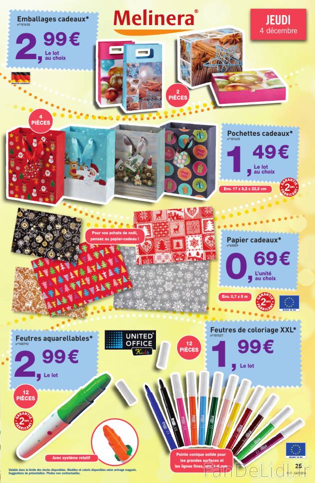 Lidl cadeau de noel