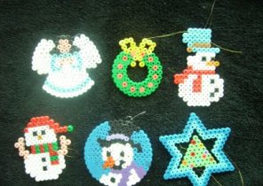 Perle hama cadeau de noel