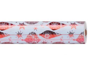 Boule noel papier cadeau