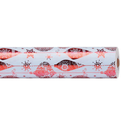 Boule noel papier cadeau