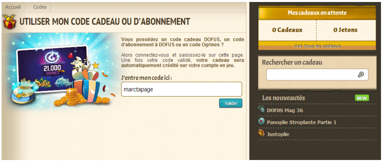 Cadeau dofus noel