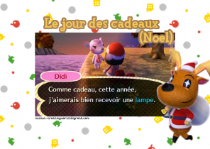 Les cadeau de noel acnl