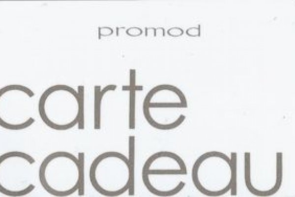 Carte cadeau promod noel