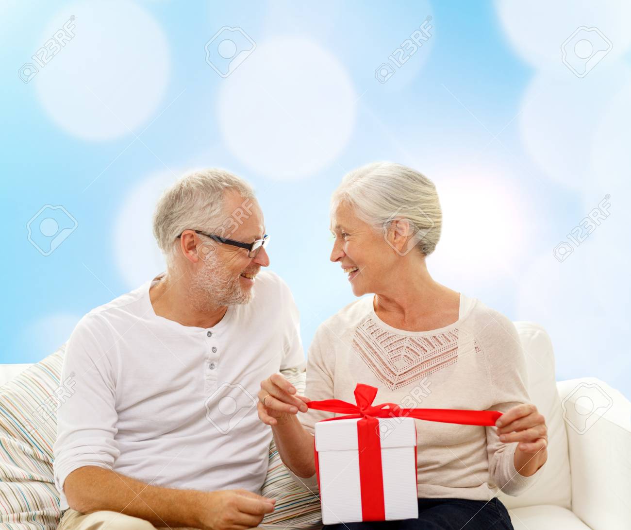 Cadeau noel couple senior
