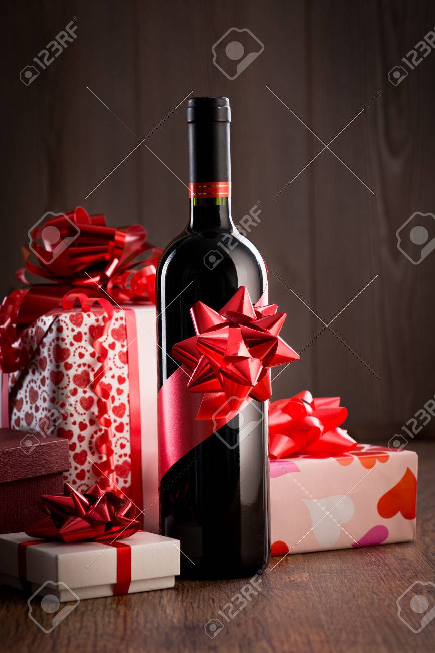 Cadeau de noel en bouteille